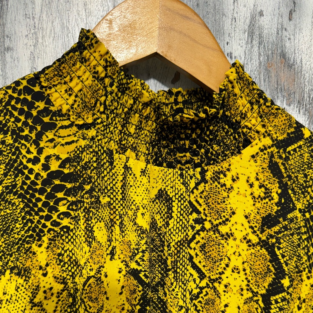 Nanette Nanette Lepore Snake Print High-Low Dress - Picture 3 of 11